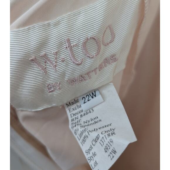 Wtoo by Watters Miles Wedding Dress Off Shoulder Tulle Bridal Gown 22 NWT - Picture 7 of 7